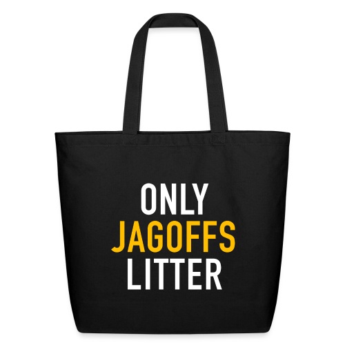 only jags litter - Eco-Friendly Cotton Tote