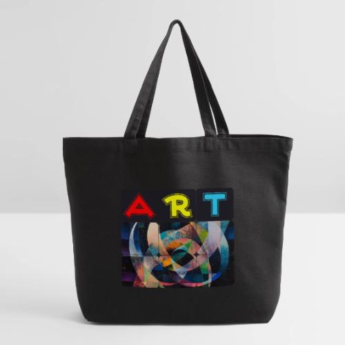 Art of Stripes and Shades - Eco-Friendly Cotton Tote