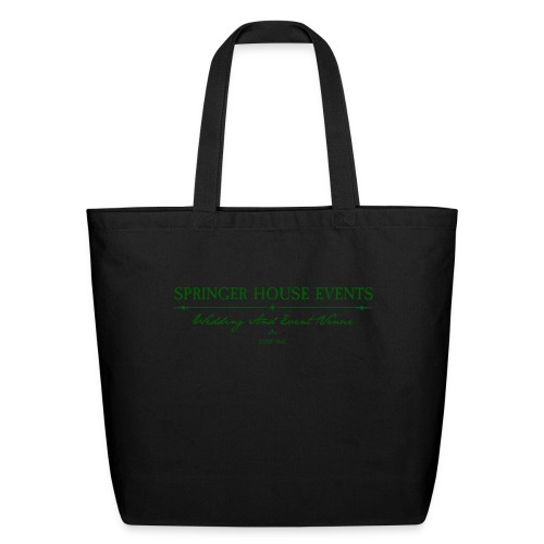 Springer House Events Sign Green - Eco-Friendly Cotton Tote