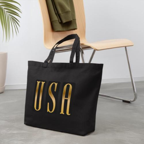 USA Gold Monolith - Eco-Friendly Cotton Tote