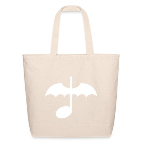 Music Note with Bat Wings - Eco-Friendly Cotton Tote