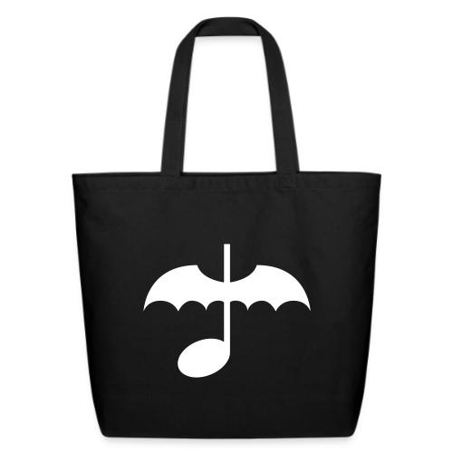 Music Note with Bat Wings - Eco-Friendly Cotton Tote