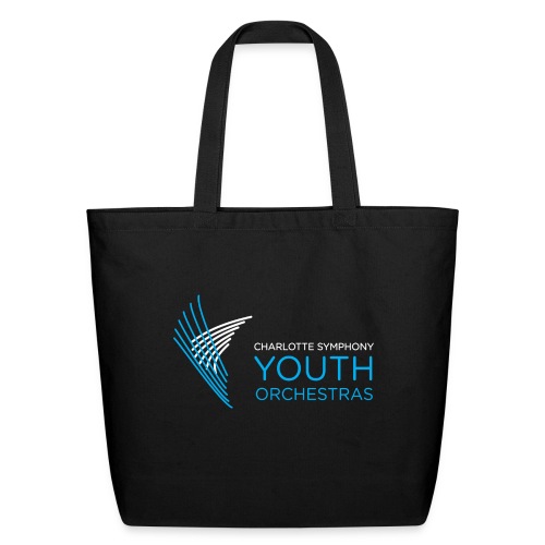 Charlotte Symphony Youth Orchestras Logo (Horz) - Eco-Friendly Cotton Tote