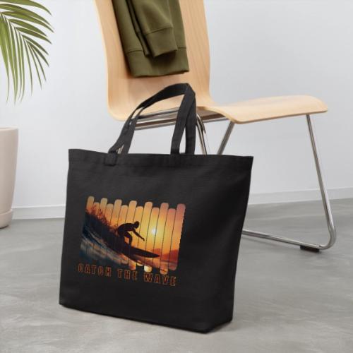 Surfing: Catch the Wave - Eco-Friendly Cotton Tote