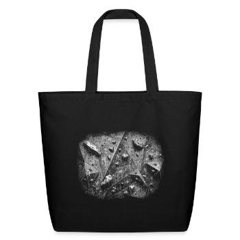 Rock Climbing Route Setter - Eco-Friendly Cotton Tote - black - Front