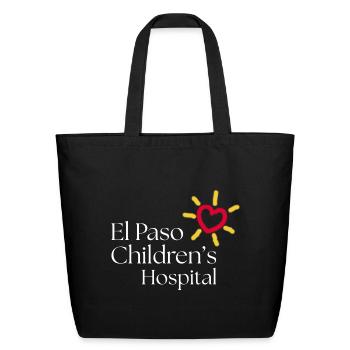 Sunlit Heart EPCH - Eco-Friendly Cotton Tote - black - Front