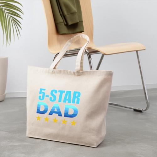 Five Stars Dad - Eco-Friendly Cotton Tote