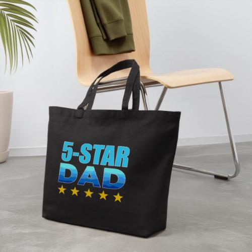Five Stars Dad - Eco-Friendly Cotton Tote