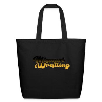 Missouri Wrestling - Eco-Friendly Cotton Tote - black - Front