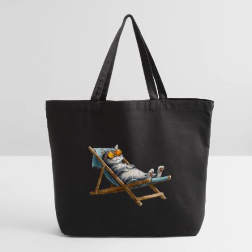Sunshine Cat Mode - Eco-Friendly Cotton Tote