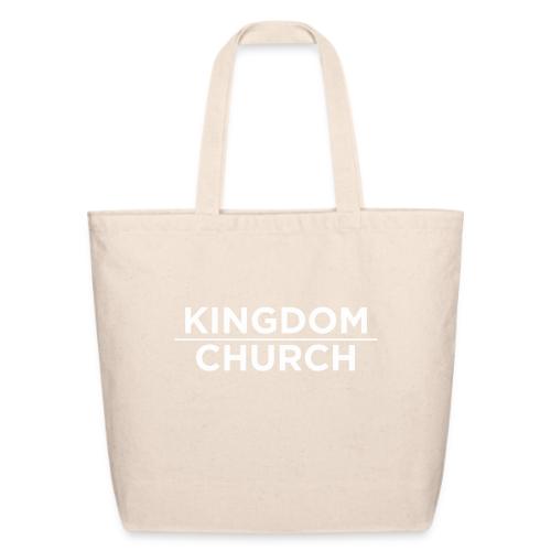 KingdomOverChurchWhite - Eco-Friendly Cotton Tote
