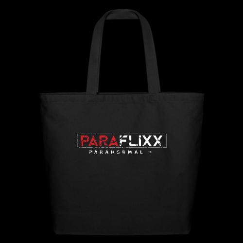 PARAFlixx White Grunge - Eco-Friendly Cotton Tote