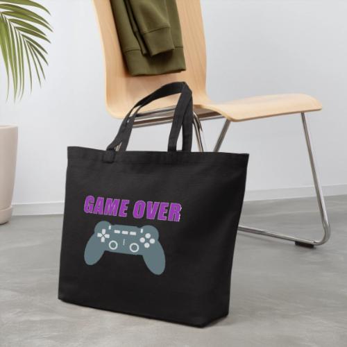Game Over Gamer Controller Design - Eco-Friendly Cotton Tote