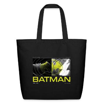 The Flash And Batman Future And Past - Eco-Friendly Cotton Tote - black - Front