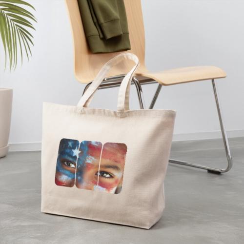 USA: Eyes of the Flag - Eco-Friendly Cotton Tote