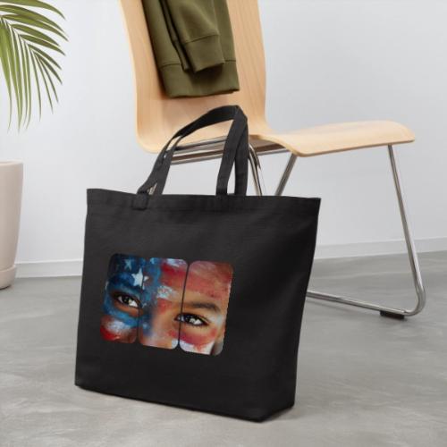USA: Eyes of the Flag - Eco-Friendly Cotton Tote