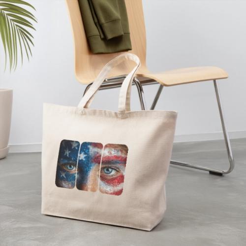 USA: Stars in Her Eyes - Eco-Friendly Cotton Tote