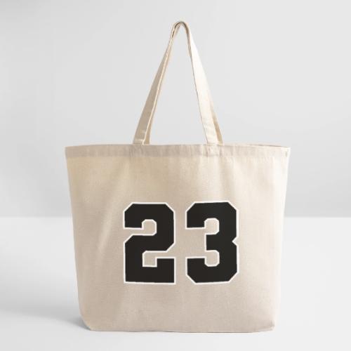 Varsity Number 23 Athletic Style - Eco-Friendly Cotton Tote