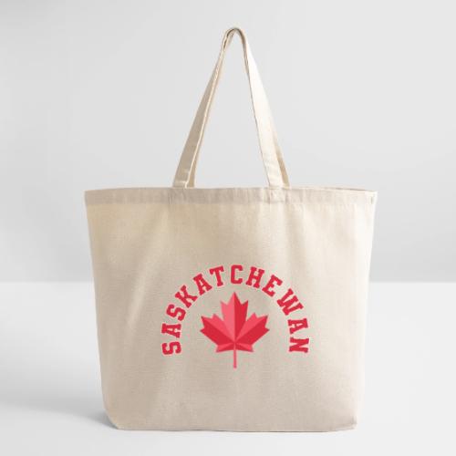 Saskatchewan with maple leaf - Eco-Friendly Cotton Tote