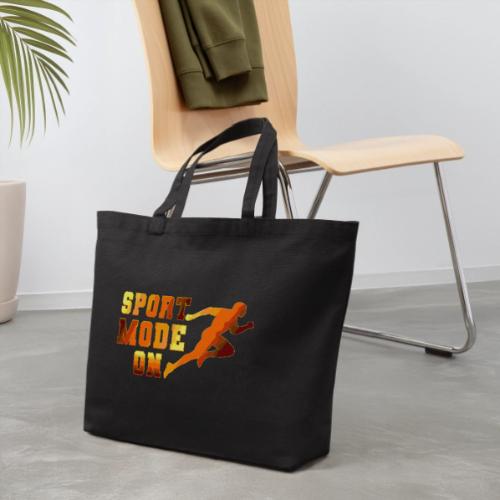 Sport Mode On - Eco-Friendly Cotton Tote