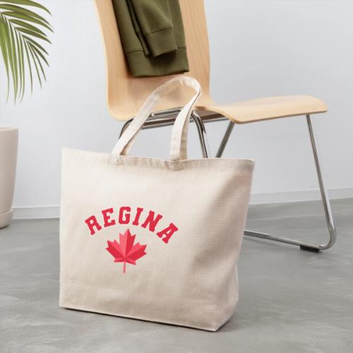 Regina with maple leaf - Eco-Friendly Cotton Tote