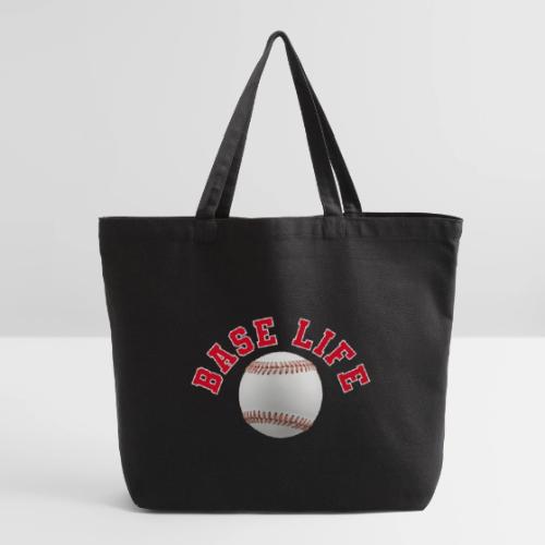 Baseball: Base Life Vibes - Eco-Friendly Cotton Tote