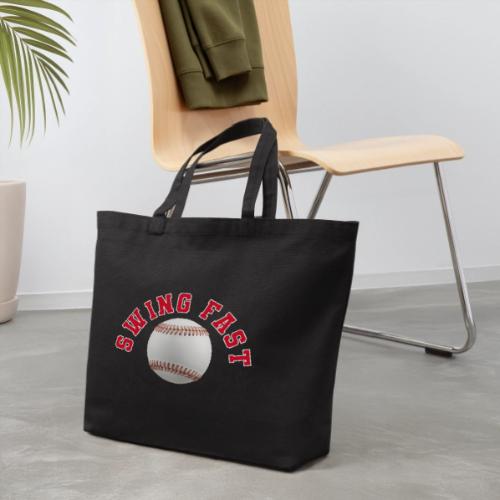 Baseball: Swing Fast Energy - Eco-Friendly Cotton Tote