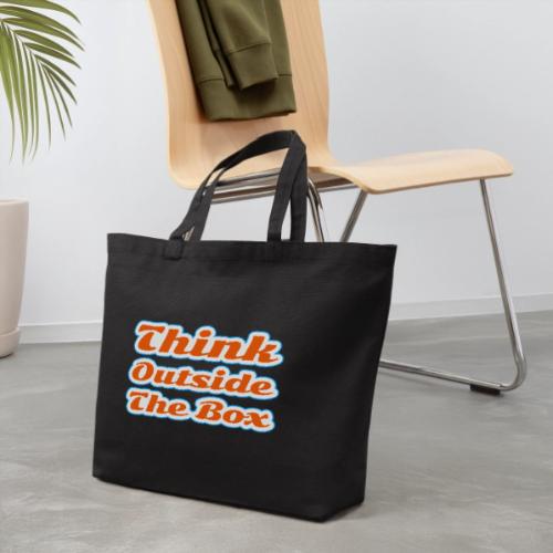 Think Outside the Box — Creative Mindset Script - Eco-Friendly Cotton Tote