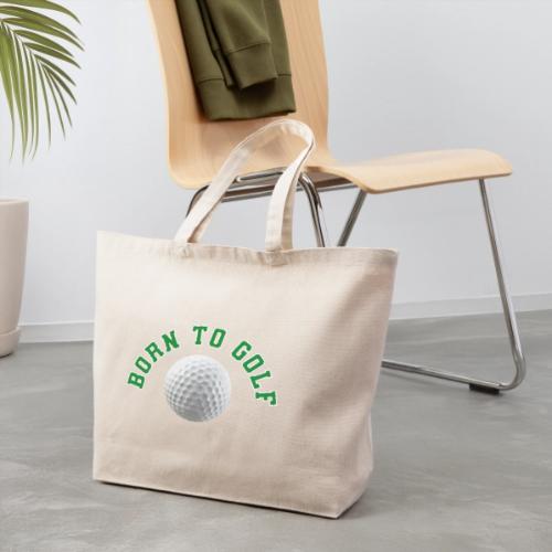 Born to Golf - Eco-Friendly Cotton Tote