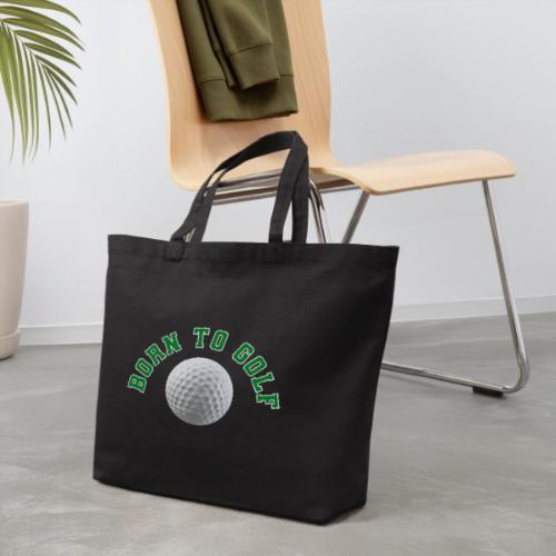 Born to Golf - Eco-Friendly Cotton Tote