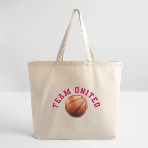 Team United Basketball Unity Design - Eco-Friendly Cotton Tote