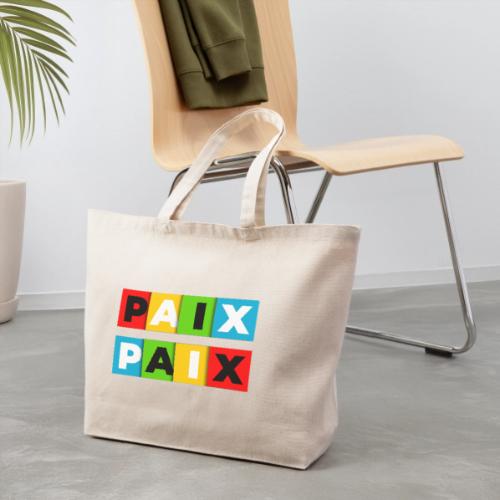 Peace in Colour - Eco-Friendly Cotton Tote