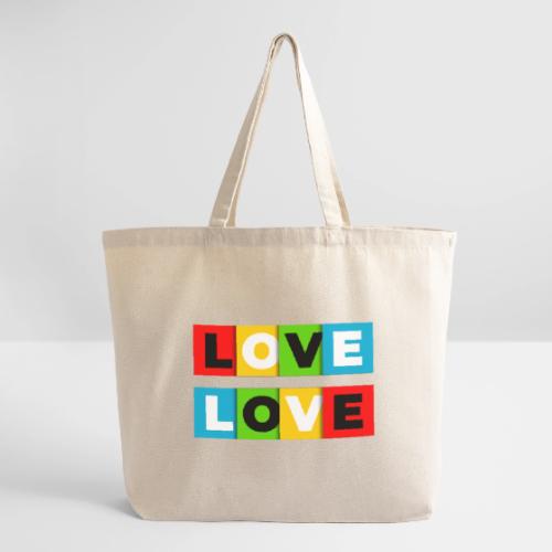 Love in Color - Eco-Friendly Cotton Tote