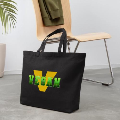 Vegan Energy V - Eco-Friendly Cotton Tote