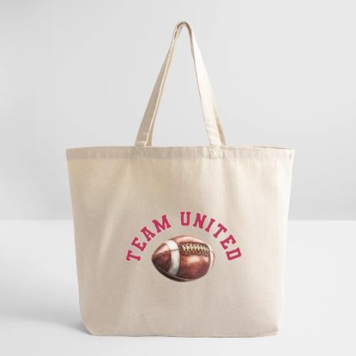 Team United American Football Design - Eco-Friendly Cotton Tote