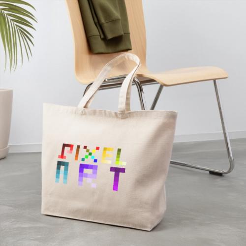 Pixel Art Spectrum - Eco-Friendly Cotton Tote