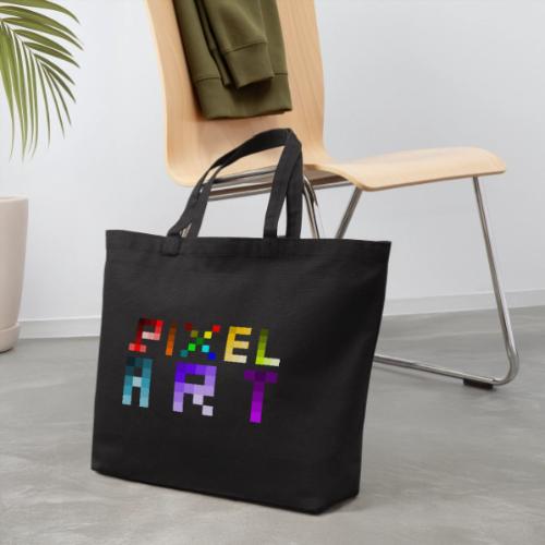 Pixel Art Spectrum - Eco-Friendly Cotton Tote
