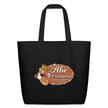 Abe Froman Sausage King of Chicago - Eco-Friendly Cotton Tote - black - Front