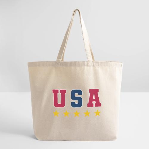 USA Varsity Stars - Eco-Friendly Cotton Tote