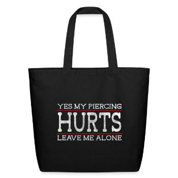 Piercer Studio Profession Body - Eco-Friendly Cotton Tote - black - Front