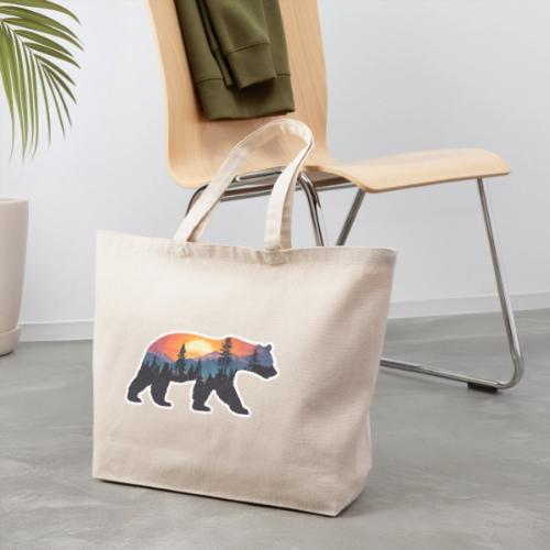Mountain Spirit Bear - Eco-Friendly Cotton Tote