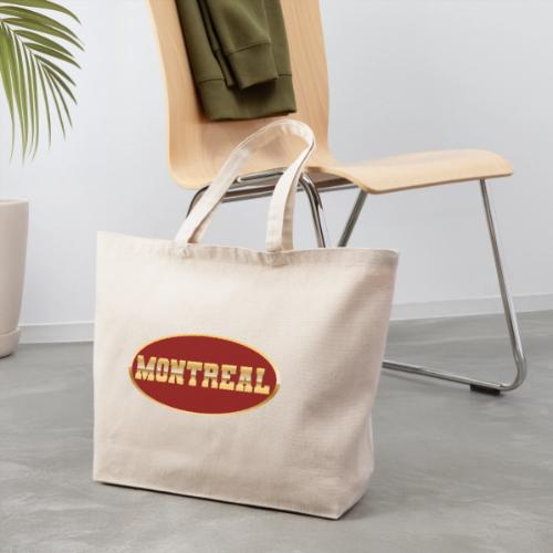 Montreal in Gold - Eco-Friendly Cotton Tote
