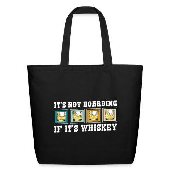 Schnapps Waiter Man - Eco-Friendly Cotton Tote - black - Front