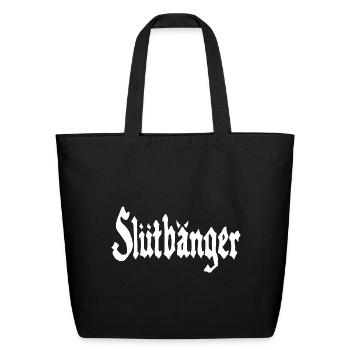 Skithanger Gothic Emblem - Eco-Friendly Cotton Tote - black - Front