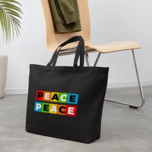 Colorful Peace - Eco-Friendly Cotton Tote