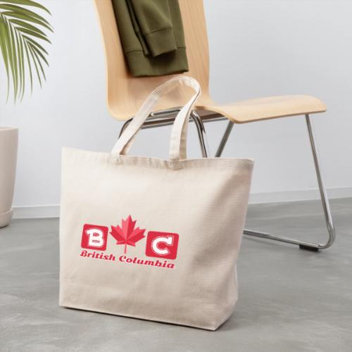 British Columbia, province of Canada - Eco-Friendly Cotton Tote