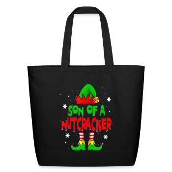 Son Of A Nutcracker - Eco-Friendly Cotton Tote - black - Front