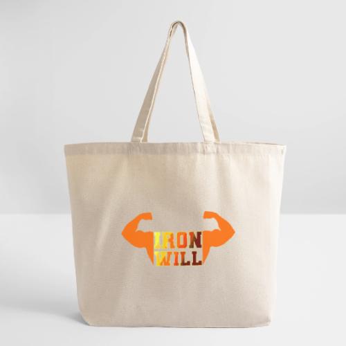 Bodybuilding: Iron Will Power - Eco-Friendly Cotton Tote