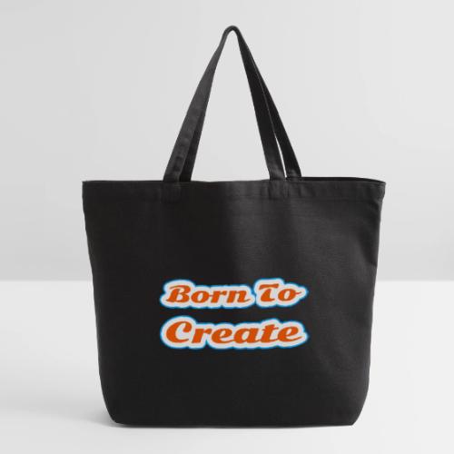 Born to Create — Creative Soul Script - Eco-Friendly Cotton Tote