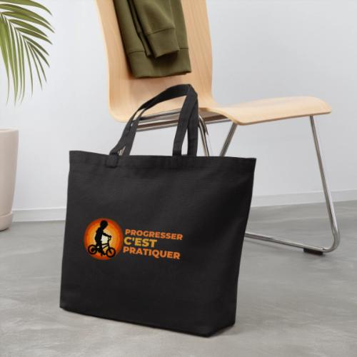 On the Move Towards Progress - Eco-Friendly Cotton Tote